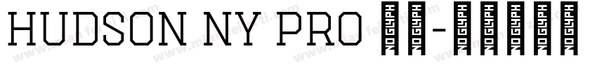 Hudson NY Pro 字体字体转换